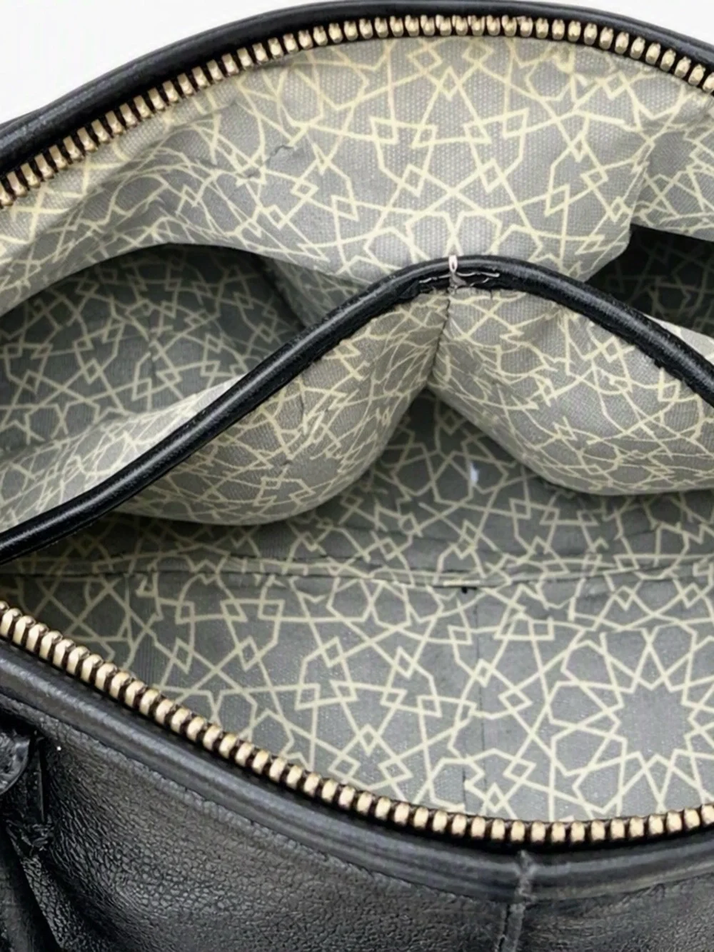 Liebeskind Black Leather Messenger Shoulder Bag